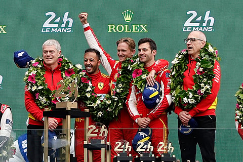 Ferrari 499P Hybrid Hypercar WEC's team